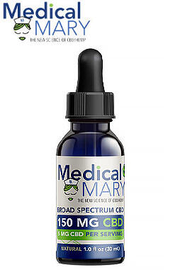 Broad Spectrum 150 mg CBD Oils