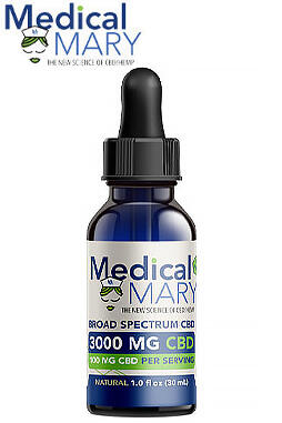 Broad Spectrum 3000 mg- Natural Flavor Tincture