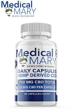 CBD Daily Capsules – 750 MG CBD – 30 Count