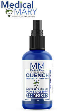 2oz Quench - Body and Face Spray - 250mg CBD