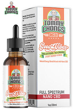 Tommy Chong's Good Vibes Energy Tincture