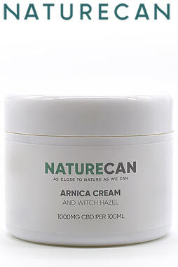 CBD Arnica Cream with Witch Hazel 100ml