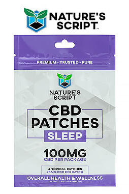 25mg CBD Sleep Patches 4pack