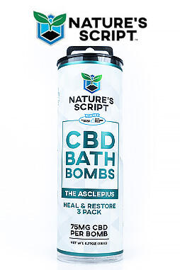 The Asclepius – CBD Bath Bomb Heal