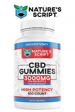 High Potency CBD Gummies – 30mg 100ct