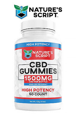 High Potency CBD Gummies – 30mg 50ct
