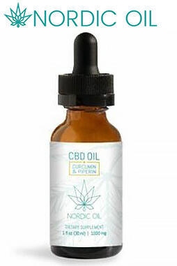 1000mg CBD Oil with Curcumin