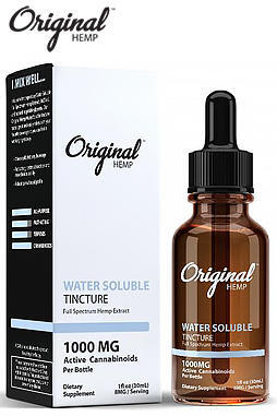 Water Soluble CBD Tincture 1000 mg