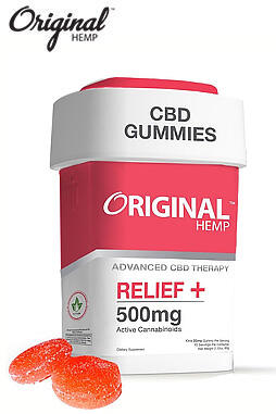 Advanced CBD Therapy Relief+ 500mg Gummies