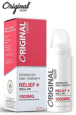 Advanced CBD Therapy Relief+ Roll-On 1000mg