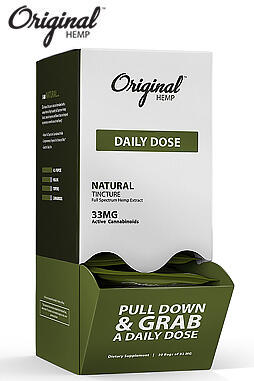 Natural Tincture (33mg) | Daily Dose