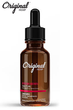 Fresh Berry Tincture | Full Spectrum Hemp Extract (30ml) 2000 mg