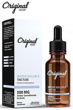 Water Soluble CBD Tincture 500 mg