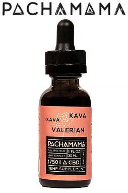 Pachamama - CBD Tincture - Kava Kava Valerian - 1750mg