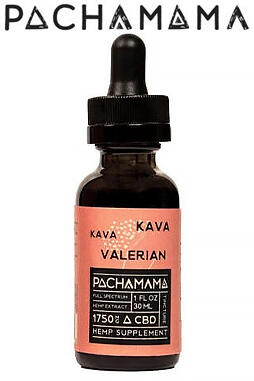 Pachamama - CBD Tincture - Kava Kava Valerian - 750mg