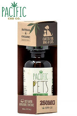 Pacific CBD - CBD Pet Tincture - Beef Flavored Drops - 250mg