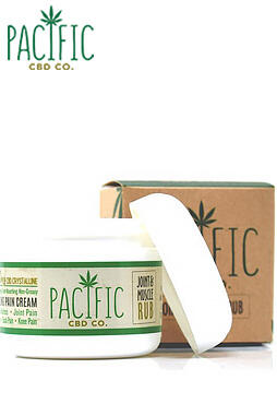 Pacific CBD Co - 500Mg CBD Joint & Muscle Rub For Pain & Soreness