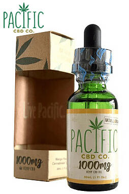 Pacific CBD - CBD Tincture - Mango Drops - 1000mg