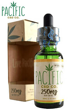 Pacific CBD - CBD Tincture - Mango Drops - 250mg