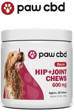 CBD Hip & Joint Soft Chews for Dogs 600mg 30ct