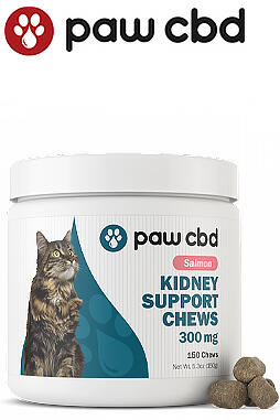 CBD Kidney Support Chews for Cats 300mg 150ct