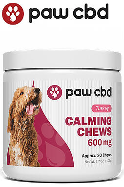 Pet CBD Calming Soft Chews for Dogs 600mg 30ct