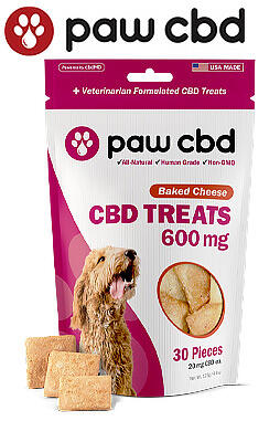 Pet CBD Oil Treats for Dogs 600mg 30ct