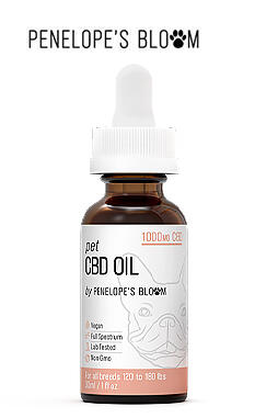 CBD Oil Tincture For Dogs and Cats 1000mg