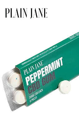20mg CBD Peppermint Gum 8ct