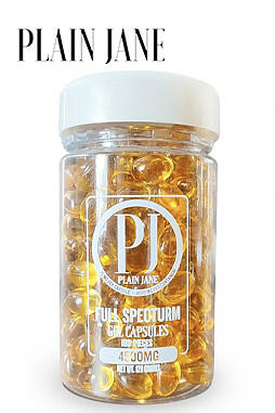 25 mg CBD Full Spectrum Gel Capsules 80ct