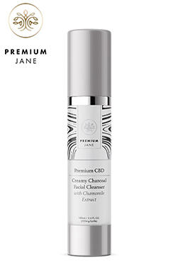 CBD Creamy Charcoal Facial Cleanser – 200 mg CBD