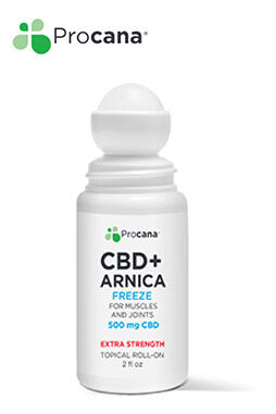 CBD+Arnica Roll-on Extra Strength 500mg