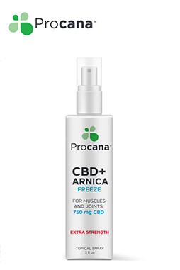 CBD+Arnica Spray Extra Strength 750mg