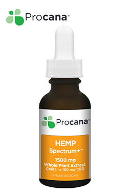 Hemp Spectrum+™ Tincture 180mg CBD