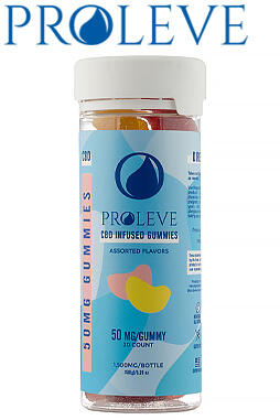 Proleve - CBD Edible - Gummy Slices - 50mg 30ct