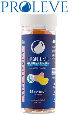 Proleve - CBD Edible - Gummy Slices PM - 50mg