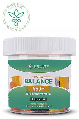 450mg Pure Balance Full Spectrum CBD Gummies 