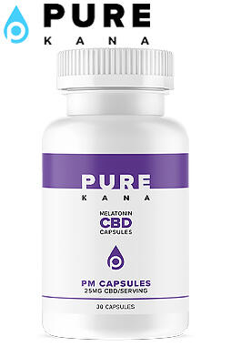PM CBD Capsules (25mg w/ Melatonin)