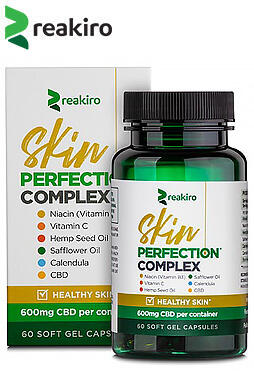 Skin Perfection Complex 600 mg CBD, 60pcs
