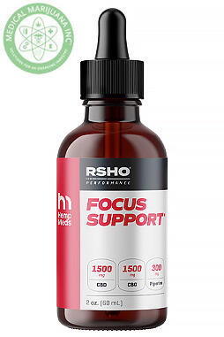 Real Scientific Hemp Oil RSHO Focus Support – CBD+CBG 1500mg CBD