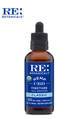 Hemp 50mg Classic Tincture – 100ml