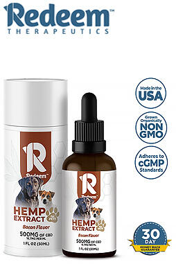 500mg (16.7mg/ml) Full-Spectrum Hemp CBD Oil For Dogs & Pets