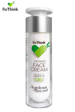 ReThink CBD Refined Face Cream – 500MG