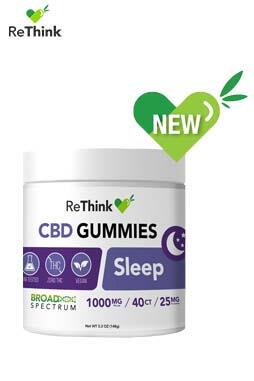 ReThink CBD Gummy Drops – Sleep – 1000MG