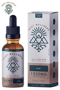 Root Wellness - CBD Tincture - Raw Full Spectrum - 1500mg