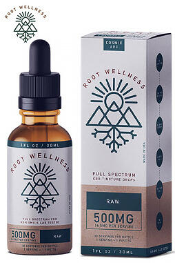 Root Wellness - CBD Tincture - Raw Full Spectrum - 500mg