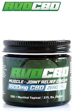 1500mg Muscle + Joint Relief Cream Topical 2oz