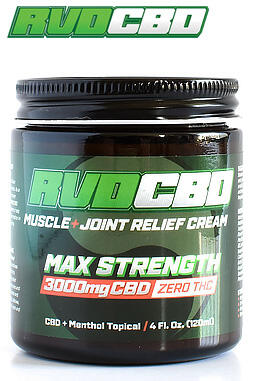3000mg Muscle + Joint Relief Cream Topical 4oz