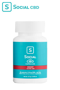 Boost CBD Gel Capsules 30ct 33.3