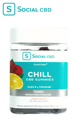 Chill CBD Gummies Lemon Berry 750mg